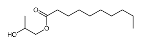 2-hydroxypropyl decanoate结构式