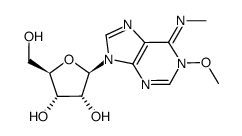 1-methoxy-N6-methyladenosine结构式