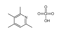 perchloric acid,2,3,4,6-tetramethylpyridine结构式