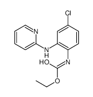 ethyl N-[4-chloro-2-(pyridin-2-ylamino)phenyl]carbamate Structure