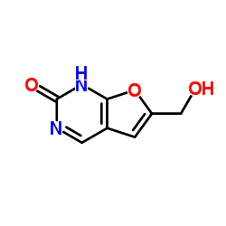 6-(Hydroxymethyl)furo[2,3-d]pyrimidin-2(1H)-one Structure