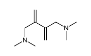 N,N,N',N'-tetramethyl-2,3-dimethylidenebutane-1,4-diamine Structure