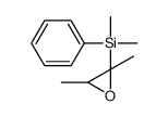 (2,3-dimethyloxiran-2-yl)-dimethyl-phenylsilane Structure