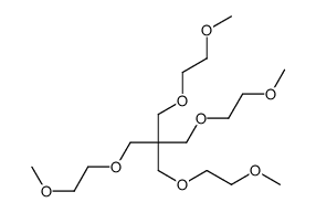 1,3-bis(2-methoxyethoxy)-2,2-bis(2-methoxyethoxymethyl)propane Structure