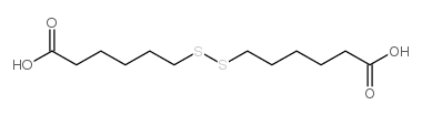 5-CARBOXYPENTYL DISULFIDE structure