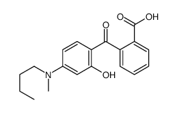 2-[4-[butyl(methyl)amino]-2-hydroxybenzoyl]benzoic acid Structure