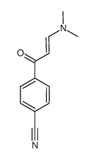 1-(4-cyanophenyl)-3-dimethylamino-2-propen-1-one Structure