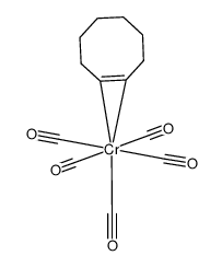 pentacarbonyl(cis-cyclooctene)chromium结构式