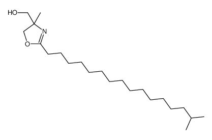 4-methyl-2-(15-methylhexadecyl)-2-oxazoline-4-methanol结构式