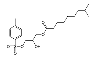 2-hydroxy-3-[[(4-methylphenyl)sulphonyl]oxy]propyl tert-decanoate结构式