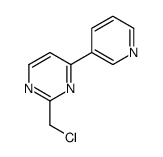 2-(chloromethyl)-4-pyridin-3-ylpyrimidine Structure