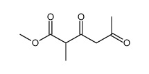 2-Methyl-3,5-dioxohexansaeure-methylester Structure