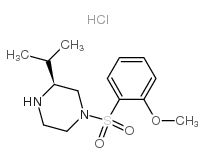 1-(2-methoxyphenyl)sulfonyl-3-propan-2-ylpiperazine,hydrochloride picture