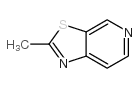 (6CI,9CI)-2-甲基-噻唑并[5,4-c]吡啶结构式