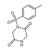 1-(toluene-4-sulfonyl)-piperazine-2,5-dione结构式