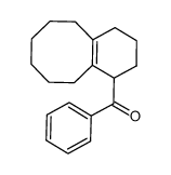 (1,2,3,4,5,6,7,8,9,10-decahydrobenzo[8]annulen-1-yl)(phenyl)methanone结构式