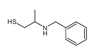 2-benzylamino-propane-1-thiol Structure