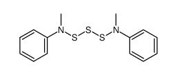 bis(methylphenylamino)trisulfane结构式