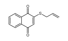 2-allylmercapto-[1,4]naphthoquinone Structure