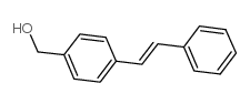 trans-4-Stilbenemethanol Structure