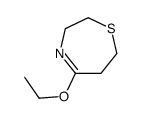 5-ethoxy-2,3,6,7-tetrahydro-1,4-thiazepine结构式