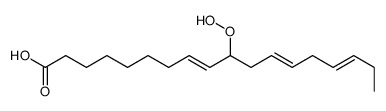10-hydroperoxyoctadeca-8,12,15-trienoic acid Structure