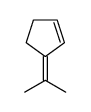 3-propan-2-ylidenecyclopentene结构式