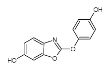 4-[(6-hydroxy-2-benzoxazolyl)oxy]phenol结构式