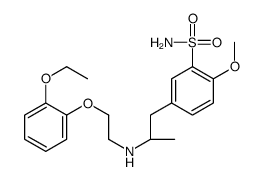5-[(2R)-2-[2-(2-Ethoxyphenoxy)Ethylamino]Propyl]-2-Methoxybenzenesulfonamide Hydrochloride Structure