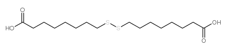 7-CARBOXYHEPTYL DISULFIDE结构式