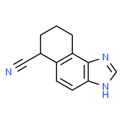 1H-Naphth[1,2-d]imidazole-6-carbonitrile,6,7,8,9-tetrahydro-(9CI) Structure