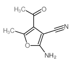 4-ACETYL-2-AMINO-5-METHYL-3-FURONITRILE picture