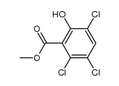 Methyl 3,5,6-trichlorosalicylate Structure