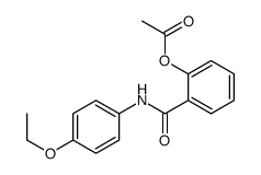 [2-[(4-ethoxyphenyl)carbamoyl]phenyl] acetate结构式