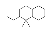 7-ethyl-8,8-dimethyl-2,3,4,4a,5,6,7,8a-octahydro-1H-naphthalene Structure