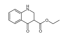 4-oxo-1,2,3,4-tetrahydroquinoline-3-carboxylic acid ethyl ester Structure