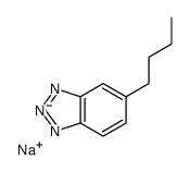 5-丁基-1H-苯并噻唑钠结构式