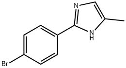 2-(4-Bromo-phenyl)-4-methyl-1H-imidazole结构式