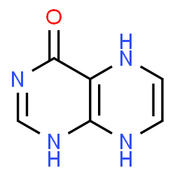 4(1H)-Pteridinone, 5,8-dihydro- (9CI) Structure