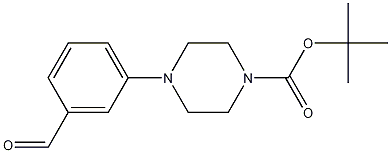 1-Boc-4-(3-formylphenyl)piperazine structure