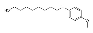 8-p-methoxyphenoxyloctanol Structure