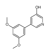 5-(3,5-dimethoxyphenyl)pyridin-3-ol结构式