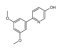 6-(3,5-dimethoxyphenyl)pyridin-3-ol结构式