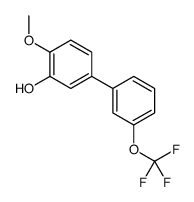 2-methoxy-5-[3-(trifluoromethoxy)phenyl]phenol Structure