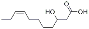 cis-3-Hydroxyundec-8-enoic acid structure