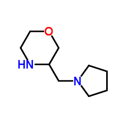 3-(1-Pyrrolidinylmethyl)morpholine Structure