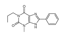 3-methyl-8-phenyl-1-propyl-7H-purine-2,6-dione Structure