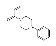 N-acryloyl-N'-phenylpiperazine结构式