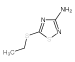 3-AMINO-5-ETHYLTHIO-1,2,4-THIADIAZOLE Structure