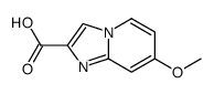 7-甲氧基咪唑并[1,2-a]吡啶-2-羧酸结构式